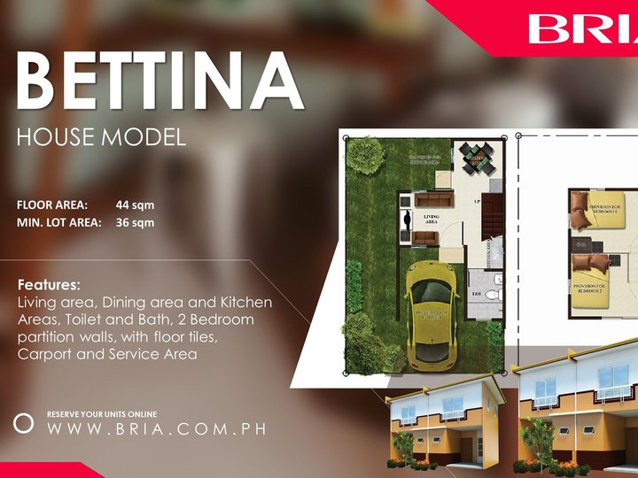 2-bedroom Duplex / Twin House For Sale in Manolo Fortich Bukidnon