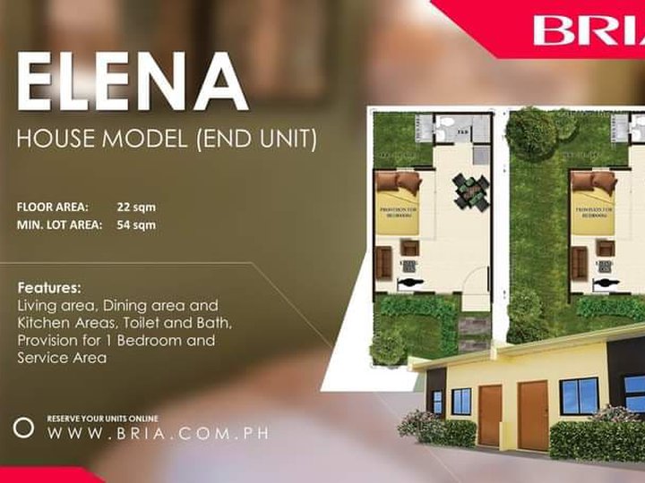 Elena Inner and End Unit Rowhouse