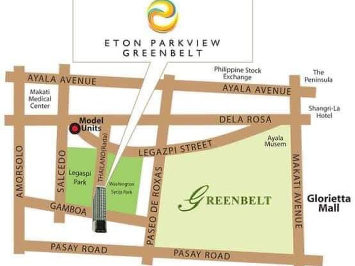 Penthouse 3 Bedroom Unit for Sale in Eton Parkview Greenbelt Makati