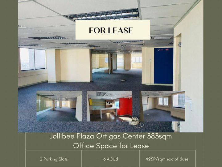 Ortigas Space for Rent Jollibee Plaza Ortigas Center