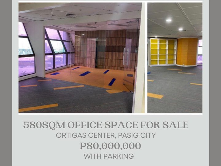 580sqm Office Space for Sale at JMT condo
