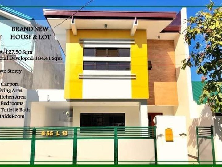 BRAND NEW HOUSE AND LOT IN MUNTINLUPA