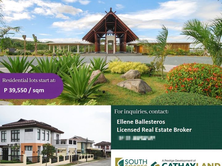 Prime Residential Lot for Sale in Phuket Mansions South Forbes [Lot 🚜] (November 2023) in Silang
