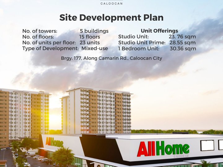 A sneak peek at your future property in North Caloocan!