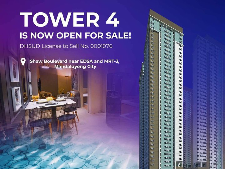Preselling Condo Units in Shaw Blvd. Mandaluyong City  near MRT Station