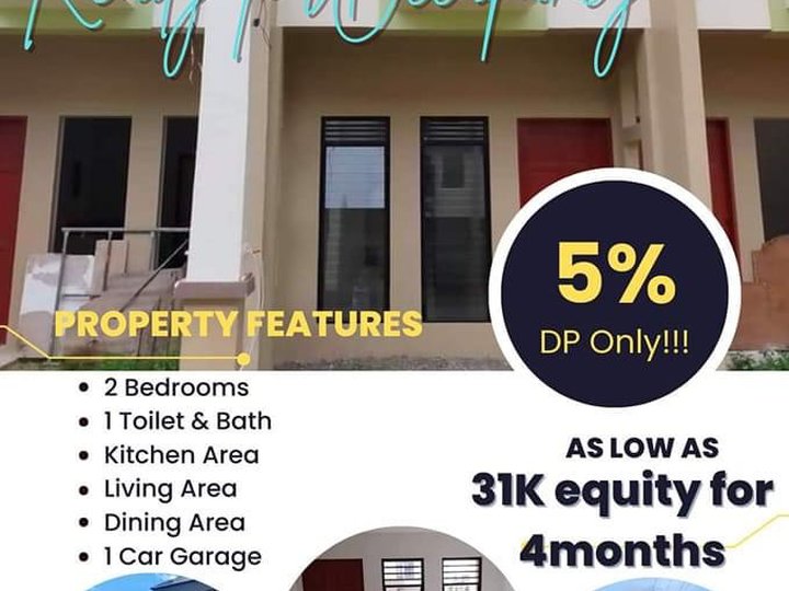 Rfo 2-bedroom Townhouse For Sale in Naga Cebu