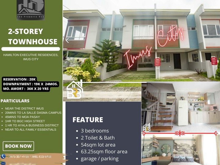 2-storey townhouses in Imus City