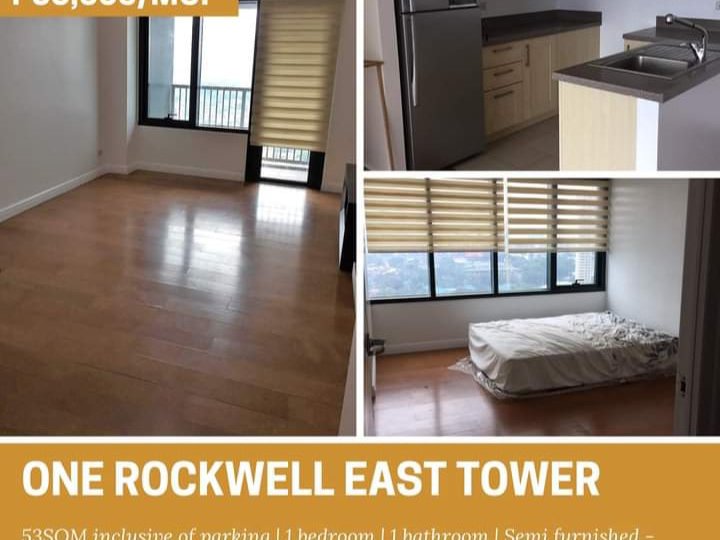 1BR Bare unit for Lease in One Rockwell - East Tower