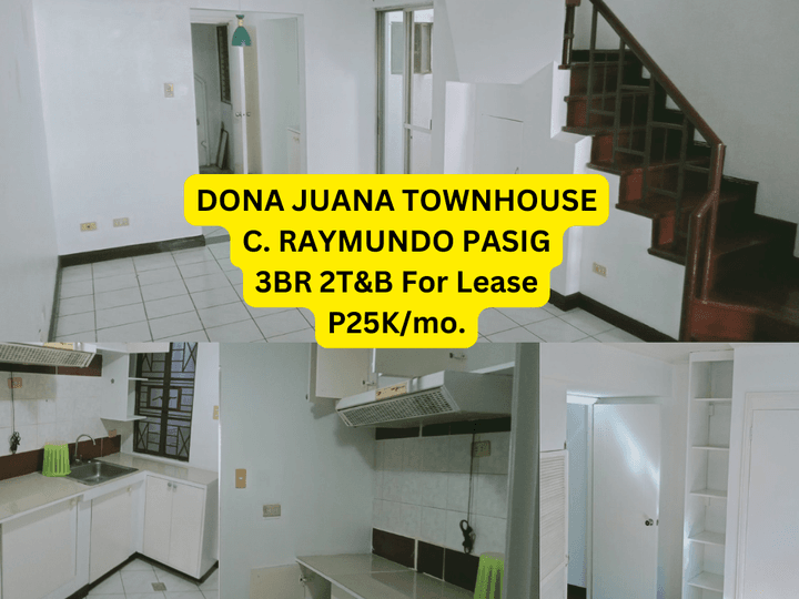 Dona Juana Townhouse 3BR 2T&B 1Parking For Lease