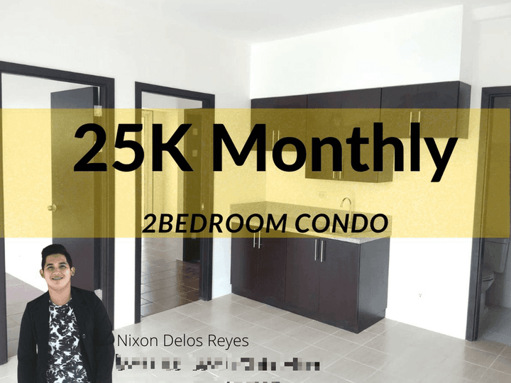 25K Monthly 2ROOMS No Down RFO Ready Condo Rent to Own in Pasig