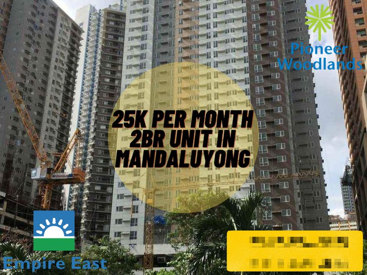 Mandaluyong Condominium  2BEDROOMs 25k Per Month Near MRT BONI