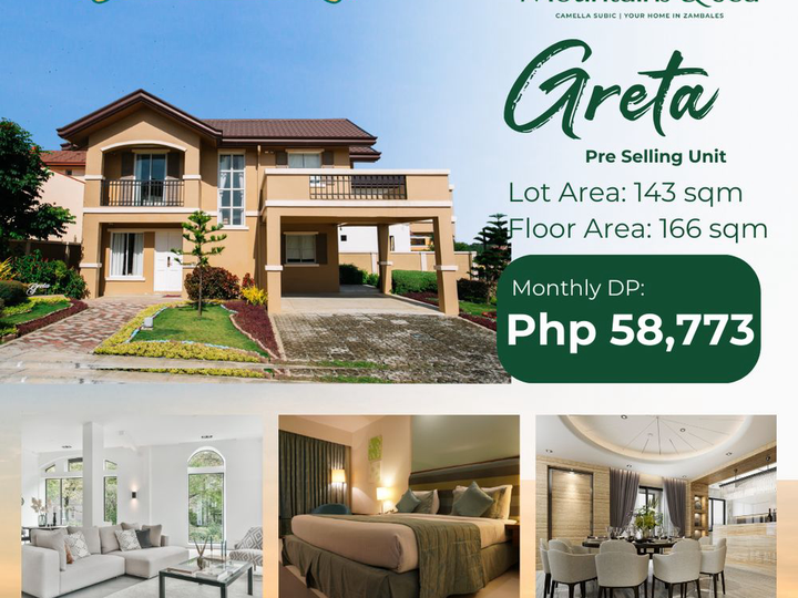 Greta NRFO 5 Bedroom House and Lot For Sale in Subic Zambales