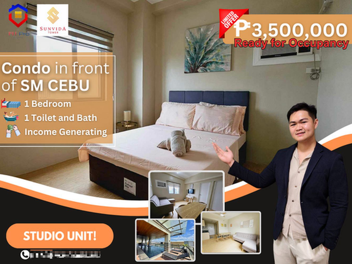 Income Generating Condo Unit in front of SM Cebu