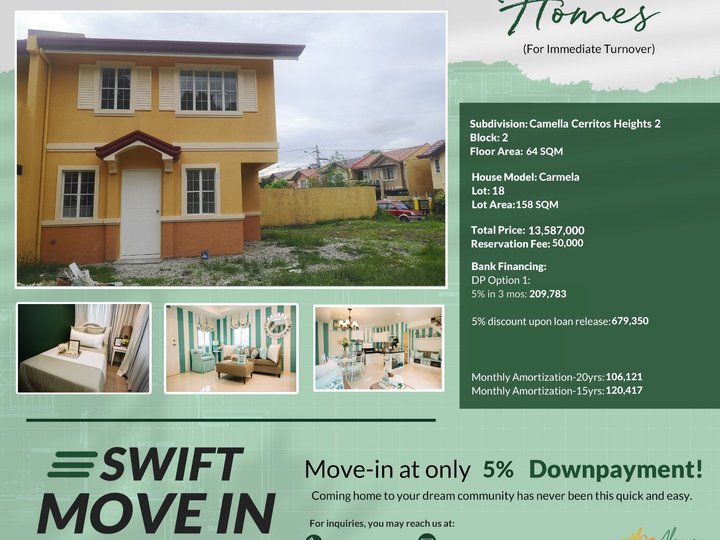 House and Lot in Daanghari Bacoor Cavite