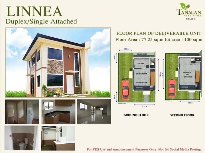 Affordable House & Lot For Sale in Tanauan Batangas Tanauan Park Place