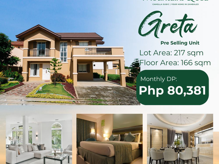 217sqm Greta NRFO 5BR House and Lot For Sale in Subic Zambales