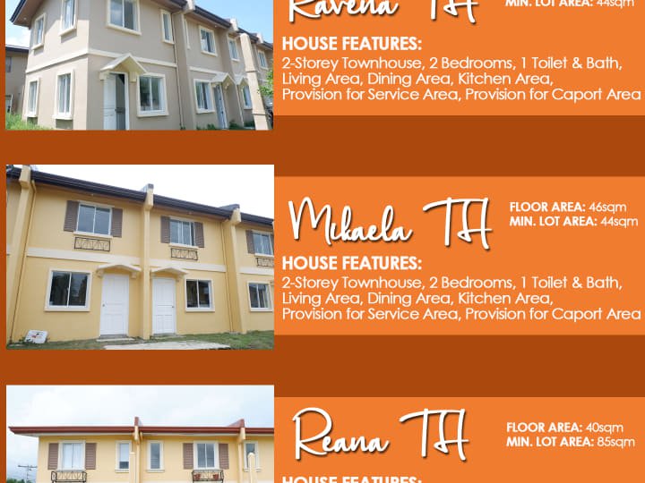 RFO 2-bedroom Townhouse For Sale in Pavia Iloilo