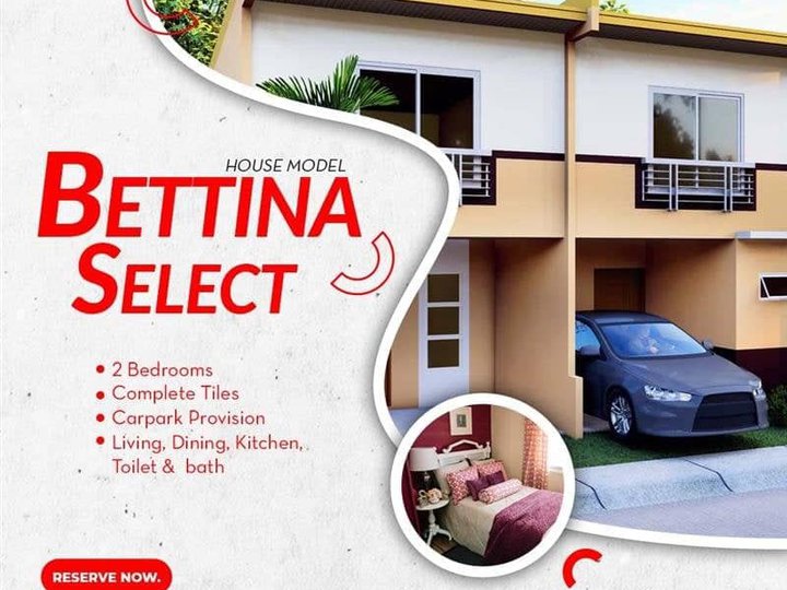 Affordable Bettina Townhouse in Bria Homes
