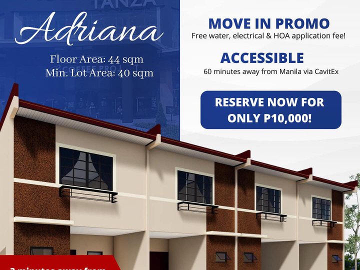 Townhouse for Sale in Tanza Cavite