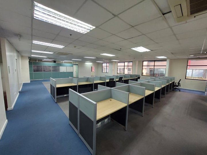 Fully Furnished Office Space Lease Rent BGC Taguig City 596 sqm