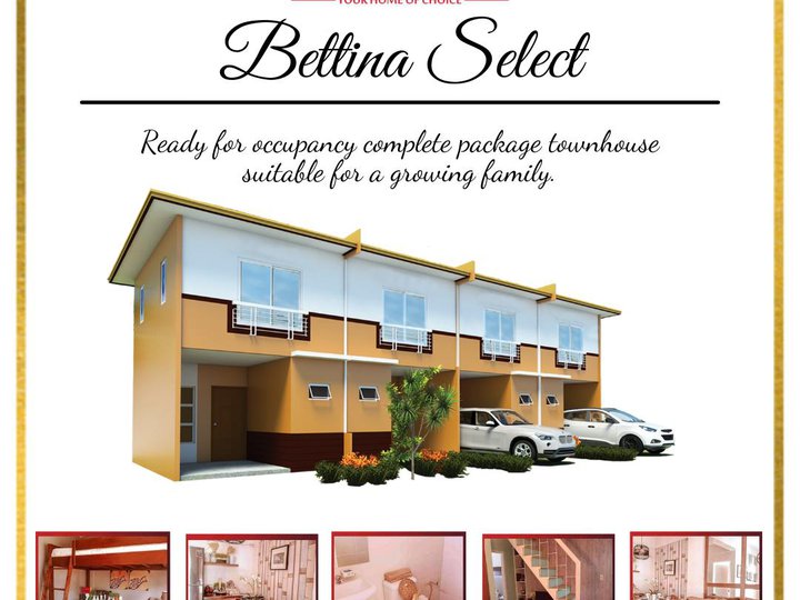 Our Affordable 2-storey Bettina Townhouse at Bria Homes