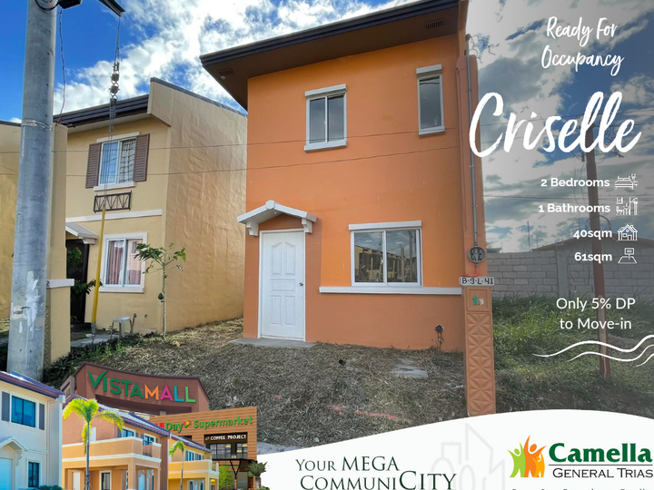 2-bedroom Single Attached House For Sale in General Trias Cavite