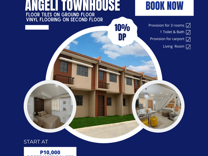 Angeli Townhouse is available in Lumina Iloilo