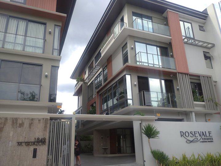 Furnished 4-bedroom Townhouse For Sale in Manila Metro Manila