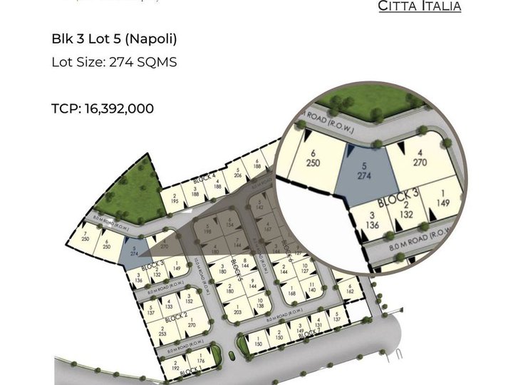 Premium Lot for sale in Citta Italia along Molino Boulevard Bacoor