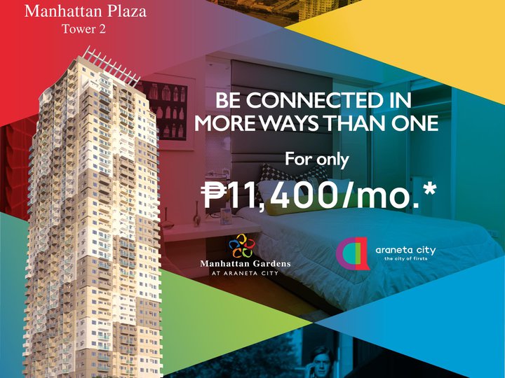 Manhattan Plaza 2 - Preselling Condo inside Araneta City Cubao