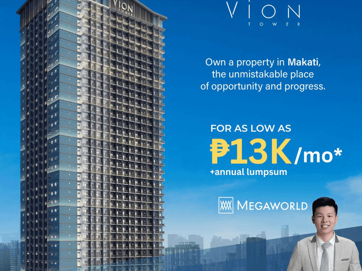 Vion Tower (2025)- Studio Unit at 27sqm | Preselling Condo in Makati