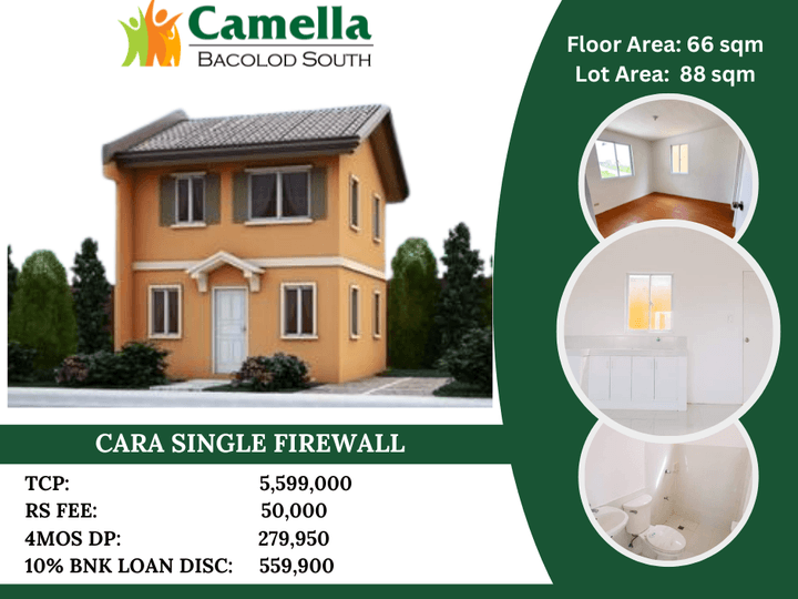 3-bedroom Cara SF House For Sale in Bacolod Negros Occidental