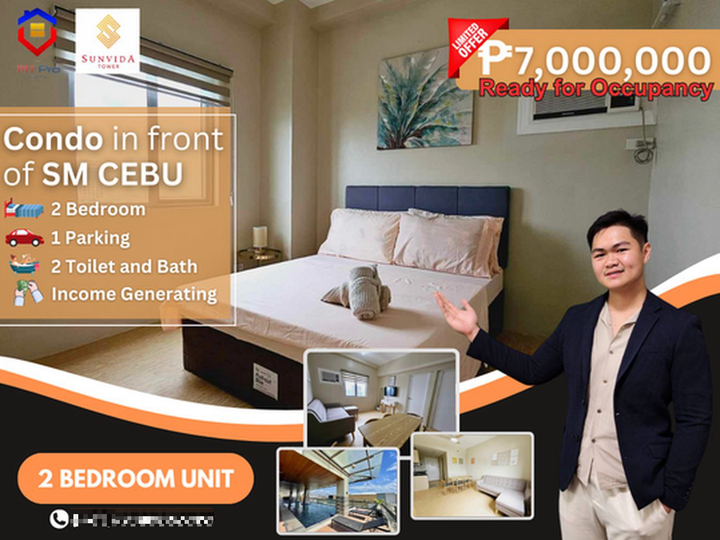 2-Bedroom Condo infront of SM CEBU