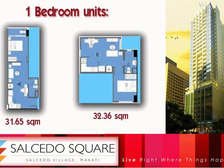 Furnished 32.00 sqm 1-bedroom Condo For Sale in Makati Metro Manila