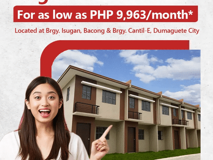 AFFORDABLE HOUSE & LOT FOR SALE IN DUMAGUETE CITY  ANGELI TOWNHOUSE