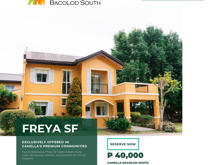 5 Bedrooms Grande House and Lot in Bacolod City