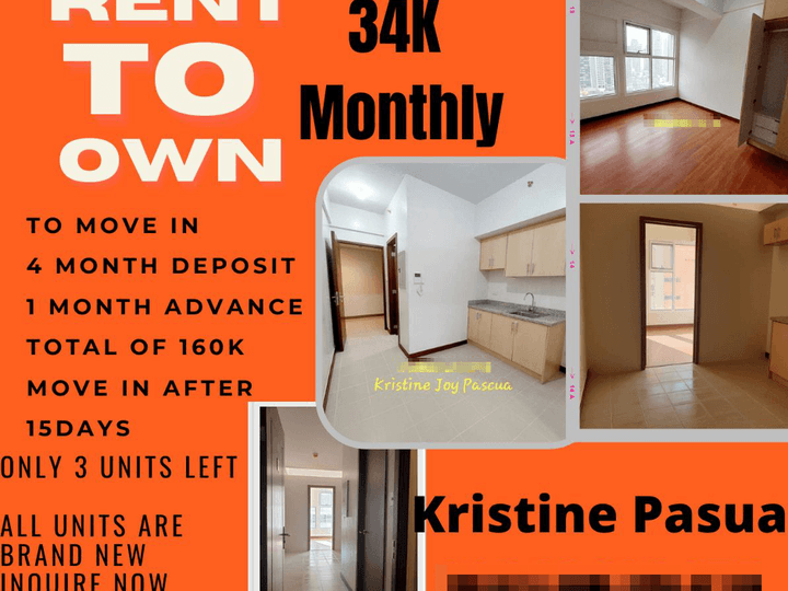 RFO Condominium unit in Makati Rent to Own.