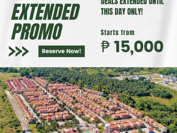 This is your chance to Invest here in Camella!