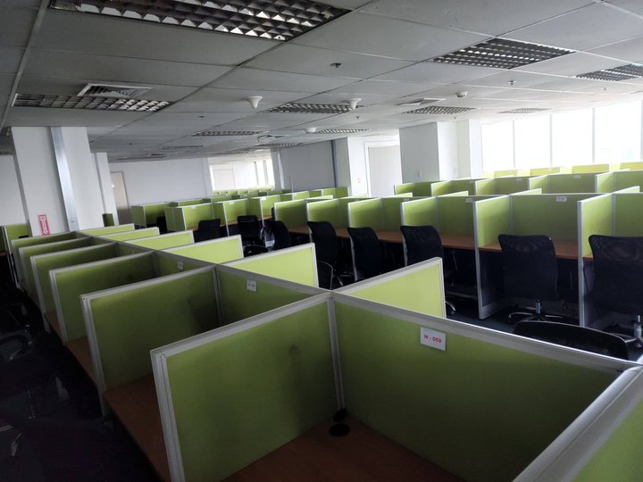 Fully Furnished BPO Call Center Office Space for Lease Rent in Ortigas
