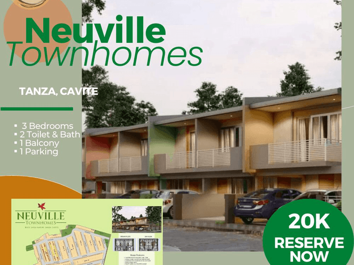 3 Bedroom Townhouse For Sale in Tanza Cavite