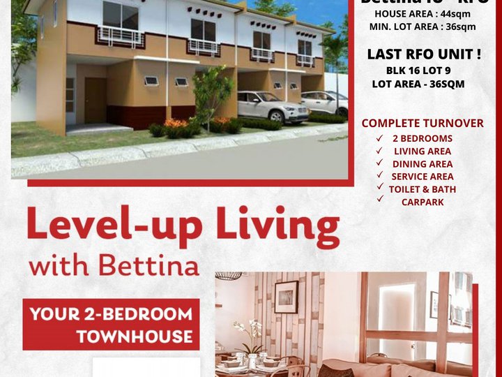 PRE SELLING: 2-bedroom Townhouse For Sale in General Trias Cavite!