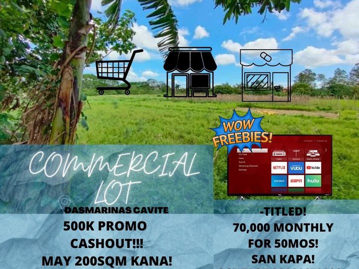 200 sqm Commercial Lot For Sale in Dasmarinas Cavite