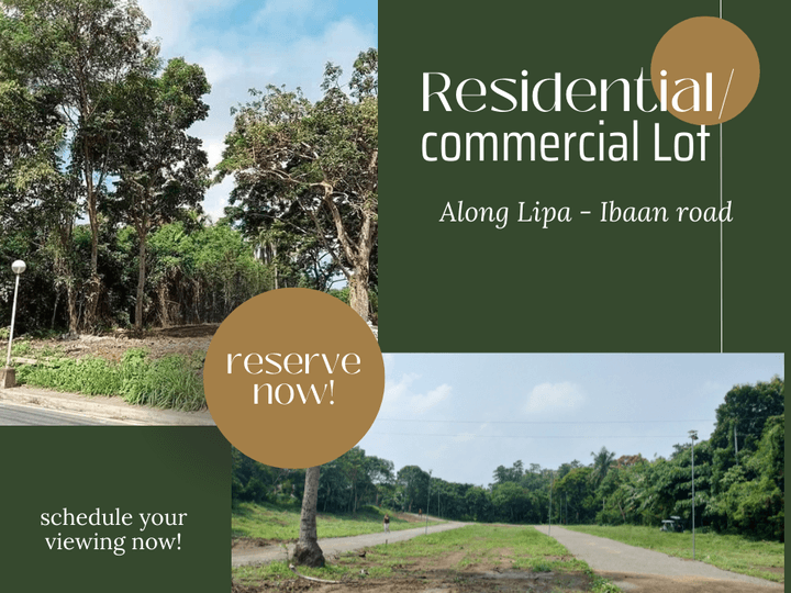 100 sqm Residential/Commercial Lot for Sale in Mabini Batangas