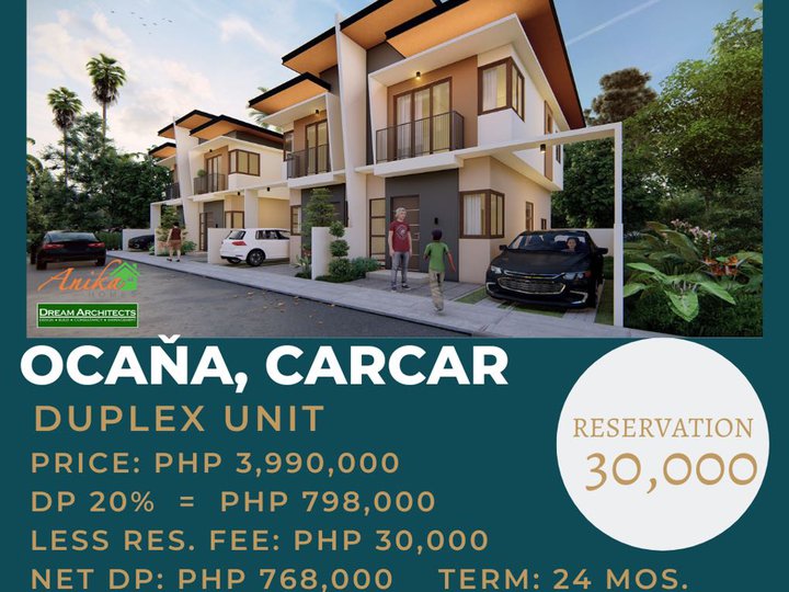 Pre-Selling 4-bedroom Duplex House For Sale in Carcar City, Cebu