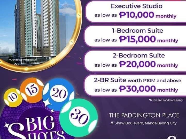 30K MONTHLY Pre-Selling PENTHOUSE  in MANDALUYONG CITY NO DOWN PAYMENT
