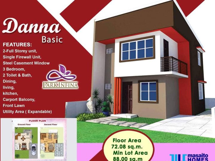 Ready for Occupancy Three Bedroom Single Attached House In Cavite