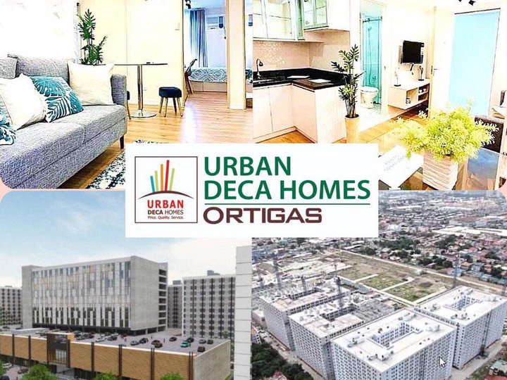 30.60sqm 2bebroom URBAN DECA HOME ORTIGAS CONDO for sale & rent to own