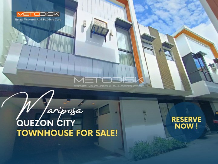 Two Storey Concrete Townhouses FOR SALE in Quezon City