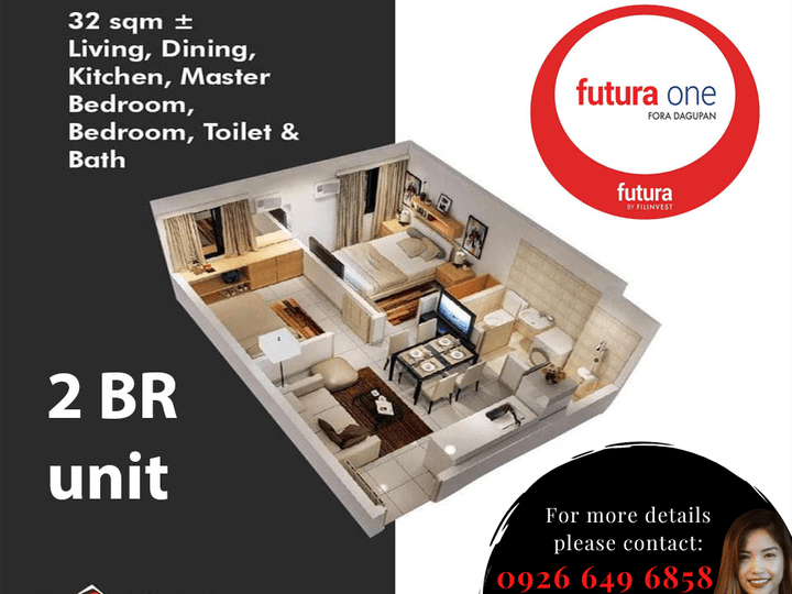 2 Bedroom Condo For Sale in Dagupan Pangasinan [Condo 🏙️] (February 2023) in Dagupan, Pangasinan