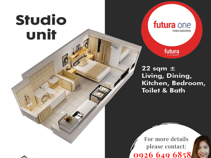 Futura One Fora Dagupan Studio Unit